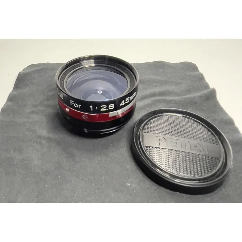 Petri AUX Wide-Angle Lens for 1:28 45mm 7s, with cap